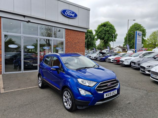 2019 (19) Ford EcoSport 1.0T EcoBoost GPF Titanium SUV 5dr Petrol Automatic Euro 6 (s/s) (125 ps)