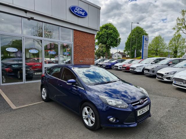 2012 (62) Ford Focus 1.6 Zetec Hatchback 5dr Petrol Powershift Automatic Euro 5 (125 ps)