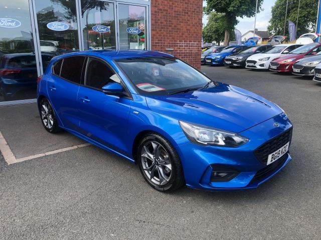 2019 (19) Ford Focus 1.0T EcoBoost ST-Line Hatchback 5dr Petrol Automatic Euro 6 (s/s) (125 ps)