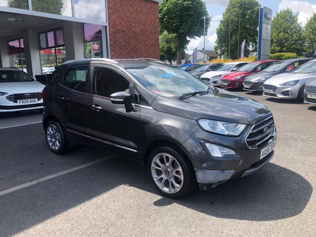 2018 (68) Ford EcoSport 1.0T EcoBoost Titanium SUV 5dr Petrol Automatic Euro 6 (s/s) (125 ps)