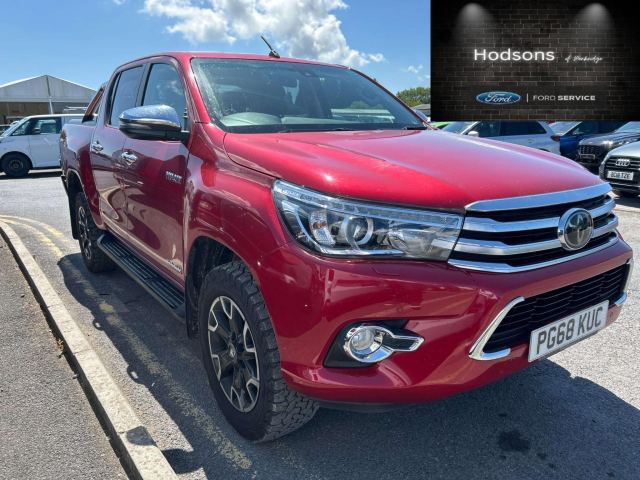 2019 (68) Toyota Hilux 2.4 D-4D Invincible X Pickup Double Cab 4dr Diesel Automatic 4WD Euro 6 (s/s) (TSS) (150 ps)