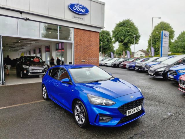 2018 (68) Ford Focus 1.0T EcoBoost ST-Line Hatchback 5dr Petrol Manual Euro 6 (s/s) (125 ps)