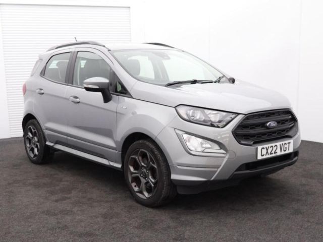 2022 (22) Ford EcoSport ST-Line 5 Door 1.0L Ford EcoBoost 140PS FWD 6 Speed Manual
