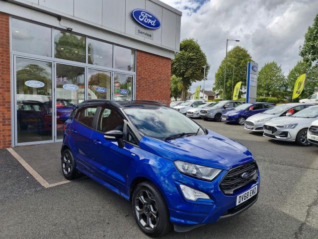 2018 (68) Ford EcoSport 1.0T EcoBoost ST-Line SUV 5dr Petrol Automatic Euro 6 (s/s) (125 ps)