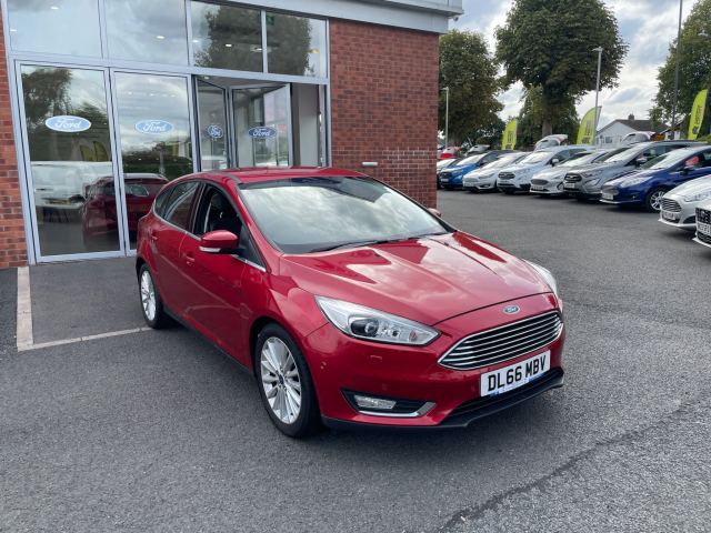 2017 (66) Ford Focus 1.5T EcoBoost Titanium X Hatchback 5dr Petrol Automatic Euro 6 (s/s) (182 ps)